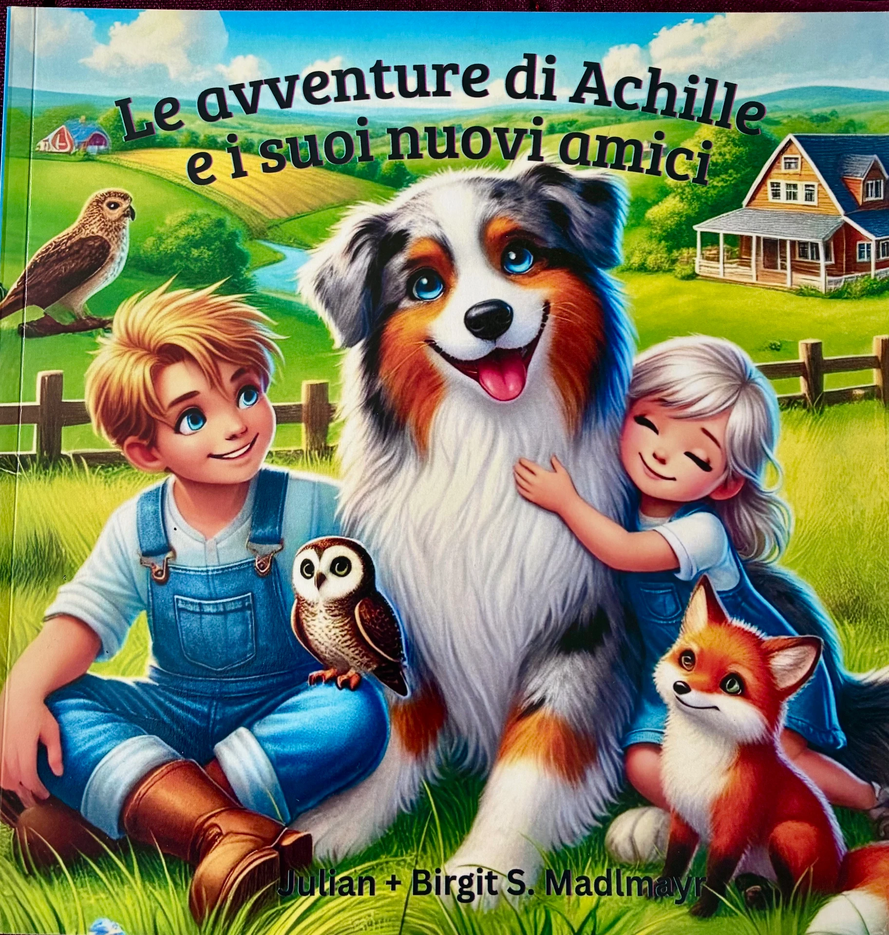 Copertina originale di Le avventure di Achille e i suoi nuovi amici
