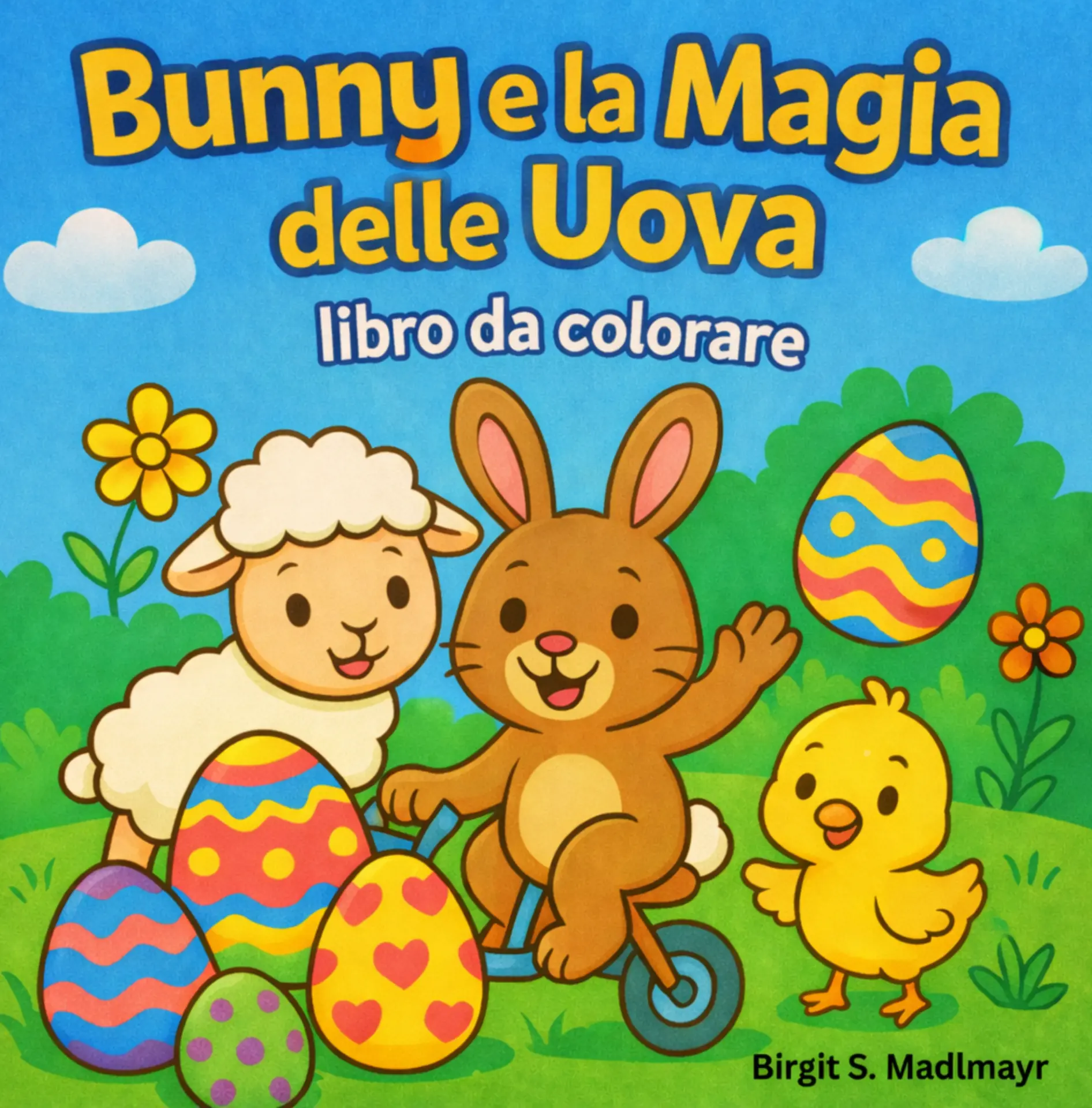 Copertina originale di Bunny e la Magia delle Uova