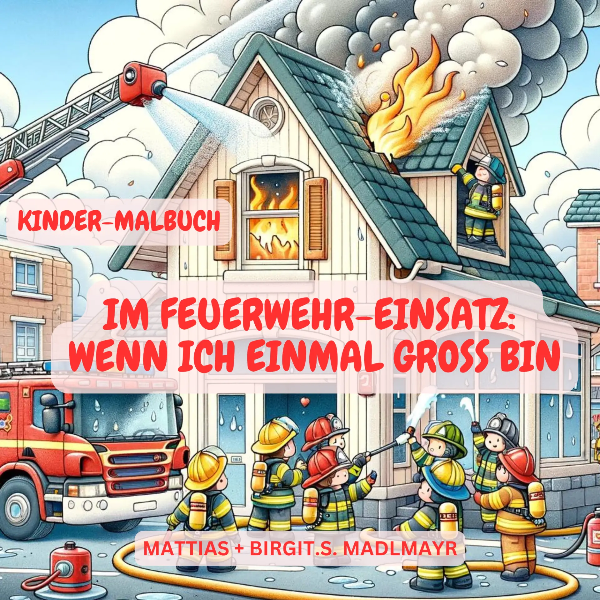 Originalcover der bestellbaren Ausgabe von Im Feuerwehr-Einsatz: Wenn ich einmal groß bin